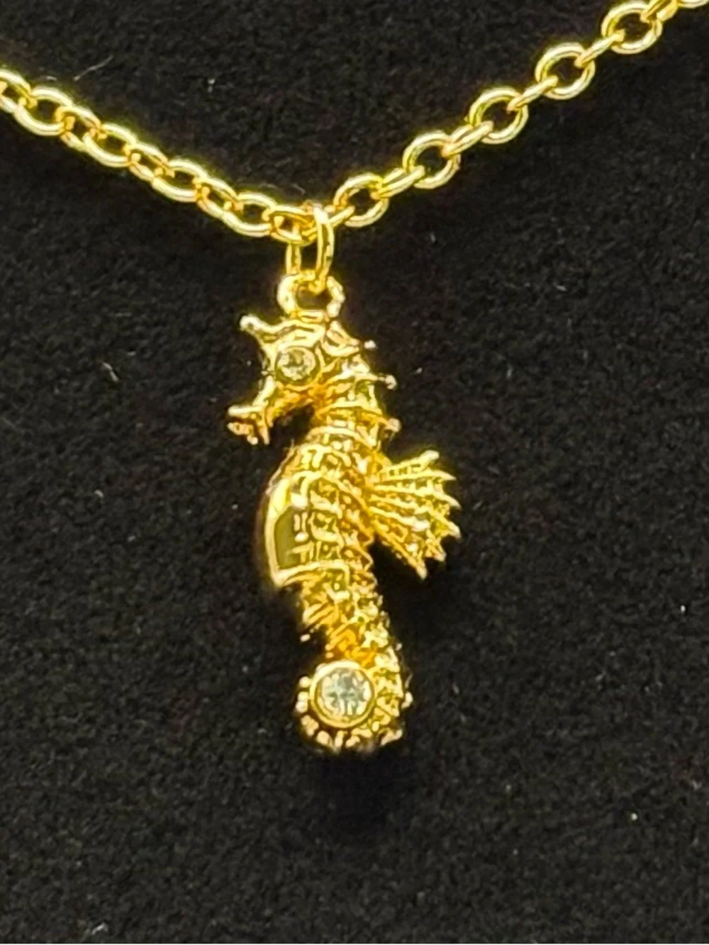 Kate Spade Gold Seahorse Pendant Necklace - Women's Jewelry NWT